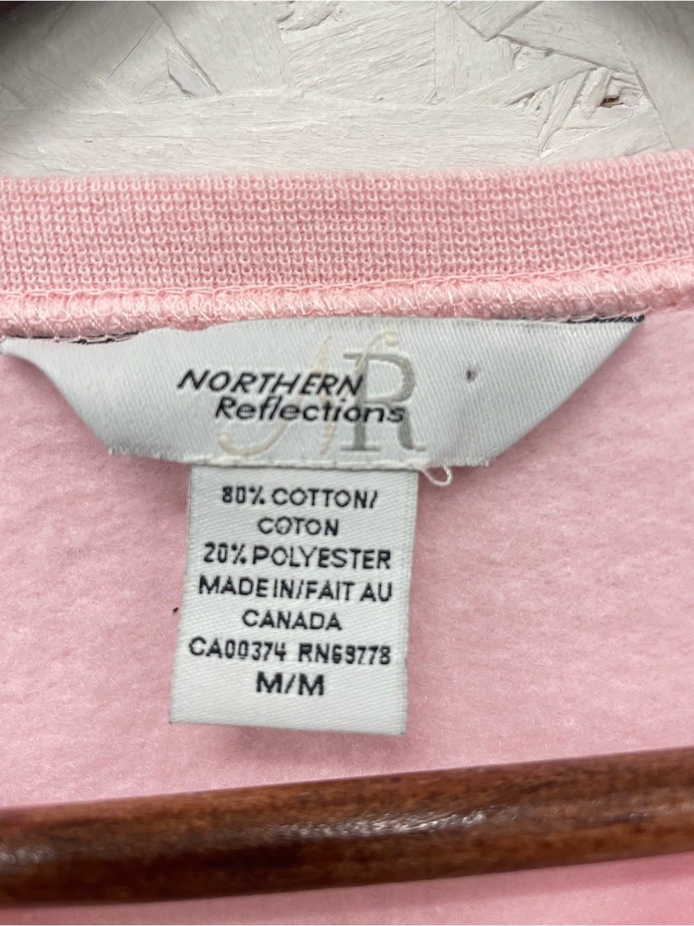Vintage 1990s Northern Reflections Floral Crewneck Sweatshirt, Size M, Pink - Picture 3 of 6